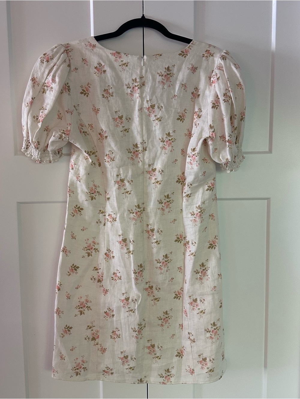 NWT Reformation 100% Linen Mini Dress - Picture 7 of 9